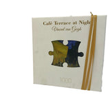 Puzzle Coffre Luxe 1000p - Café le soir - Van Gogh - Puzzle en carton cadeau adulte - Rouge et Noir