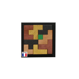 Puzzle Cube - Casse - tête en bois cube enfant - Rouge et Noir