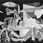 Puzzle Eurographics - 1000 p - Guernica - Picasso - Puzzle en carton - Rouge et Noir