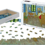 Puzzle Eurographics - 1000 p - La chambre à coucher - Van Gogh - Puzzle en carton - Rouge et Noir