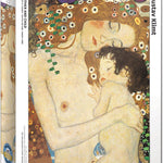 Puzzle Eurographics - 1000 p - La mère et l'enfant - Klimt - Puzzle en carton - Rouge et Noir