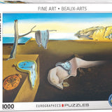 Puzzle Eurographics - 1000 p - La persistance du temps - Dali - Puzzle en carton - Rouge et Noir