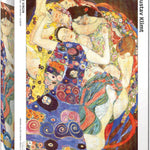 Puzzle Eurographics - 1000 p - Les vierges - Klimt - Puzzle en carton - Rouge et Noir