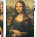 Puzzle Eurographics - 1000 p - Mona Lisa - Da vinci - Puzzle en carton - Rouge et Noir