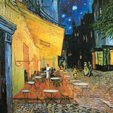 Puzzle Eurographics - 1000 p - Terrasse du café le soir - Van Gogh - Puzzle en carton - Rouge et Noir