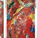 Puzzle Eurographics - 1000 p - Triomphe de la musique - Chagall - Puzzle en carton - Rouge et Noir