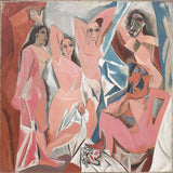 Puzzle Eurographics - 500 p - Les demoiselles d'Avignon - Picasso - Puzzle en carton - Rouge et Noir