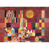 Puzzle Michèle Wilson - 24 pièces - Château et soleil - KLEE - Puzzle en bois Michèle Wilson enfant - Rouge et Noir