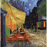 Puzzle Michèle Wilson - 250 pièces - Café le soir - Van Gogh - Puzzle en bois Michèle Wilson - Rouge et Noir