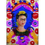 Puzzle MW - 100 p - Autoportrait, 1938 - FRIDA KAHLO - Puzzle en bois Michèle Wilson - Rouge et Noir