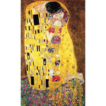 Puzzle MW - 1000 p - Le baiser - Klimt - Puzzle en bois Michèle Wilson - Rouge et Noir