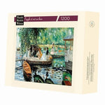 Puzzle MW - 1200 p - La Grenouillère - Renoir - Puzzle en bois Michèle Wilson - Rouge et Noir