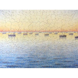 Puzzle MW - 250 p - Concarneau - Signac - Puzzle en bois Michèle Wilson - Rouge et Noir