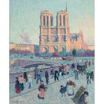 Puzzle MW - 250 p - Notre - Dame - Luce - Puzzle en bois Michèle Wilson - Rouge et Noir