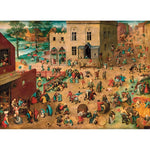 Puzzle MW - 2500 p - Jeux d'enfants - Brueghel - Puzzle en bois Michèle Wilson - Rouge et Noir