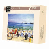 Puzzle MW - 350 p - Les sables d'Olonne - Marquet - Puzzle en bois Michèle Wilson - Rouge et Noir