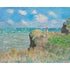 Puzzle MW - 350 p - Promenade sur la falaise - Claude Monet - Puzzle en bois Michèle Wilson - Rouge et Noir