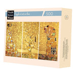 Puzzle MW - 500 p - L’Arbre de vie - Klimt - Puzzle en bois Michèle Wilson - Rouge et Noir