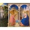 Puzzle MW - 750 p - L’annonciation - FRA ANGELICO - Puzzle en bois Michèle Wilson - Rouge et Noir