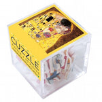 Puzzle MW - Cuzzle 30 p - Le baiser - klimt - Puzzle en bois Michèle Wilson enfant - Rouge et Noir