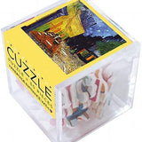 Puzzle MW - Cuzzle 30 p - Le Café - Van Gogh - Puzzle en bois Michèle Wilson enfant - Rouge et Noir