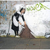 Puzzle Piatnik - 1000 p - Banksy - Sous le tapis - Puzzle en carton cadeau sénior adulte - Rouge et Noir