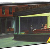 Puzzle Piatnik - 1000 p - Nighthawks - Hopper - Puzzle en carton - Rouge et Noir