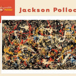 Puzzle Pomegranate - 1000 p - Convergence - Jackson Pollock - Puzzle en carton - Rouge et Noir