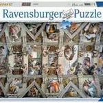 Puzzle Ravensburger - 5000 p - Chapelle Sixtine - Puzzle en carton - Rouge et Noir