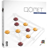 Qomet - jeu en bois de stratégie cadeau adulte - Rouge et Noir