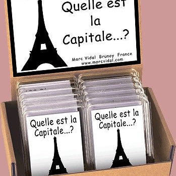 Quelle est la capitale ...? - fin de soirée à partager - Rouge et Noir