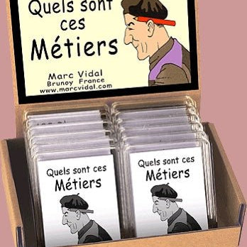 Quels sont ces Métiers - fin de soirée à partager solitaire - Rouge et Noir