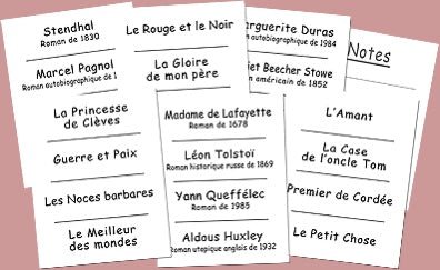 Qui a écrit ces livres ? - fin de soirée à partager solitaire - Rouge et Noir
