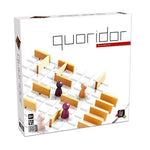 Quoridor - jeu en bois de stratégie - Rouge et Noir