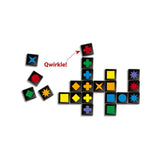 Qwirkle voyage - jeu en bois de stratégie Jeu de Voyage - Rouge et Noir