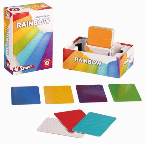 Rainbow - Jeu de plateau de stratégie à deux - Rouge et Noir