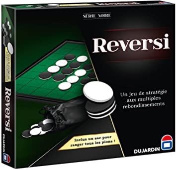 Reversi - Jeu de plateau de stratégie à deux - Rouge et Noir