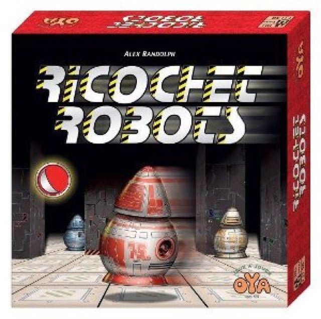 Ricochet Robots - Jeu de plateau de stratégie - Rouge et Noir