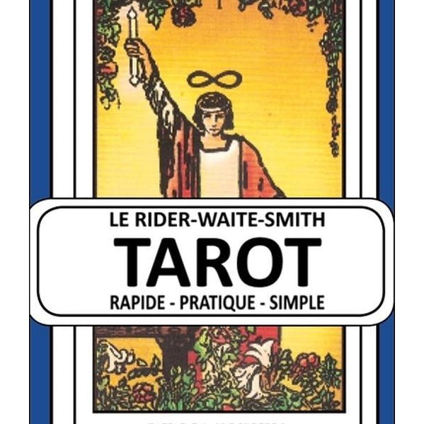 Rider Waite Smith - Le livre - jeu divinatoire - Rouge et Noir