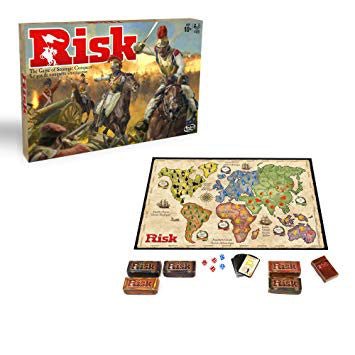 Risk Classique - Jeu de plateau de stratégie - Rouge et Noir