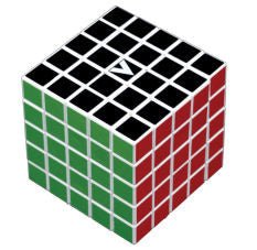 Rubick's 5x5 V Cube - Plat - Casse - tête autre cube rubick - Rouge et Noir