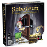 Saboteur 2: Les mineurs contre - attaquent - jeu de plateau de rôles d'ambiance - Rouge et Noir