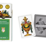 Scopa Sarde verte - jeu de cartes de scopa - Rouge et Noir