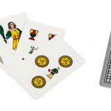 Scopa Sicilienne rouge - jeu de cartes de scopa - Rouge et Noir