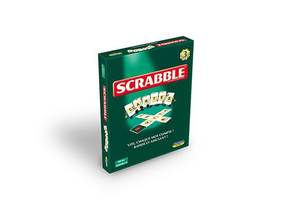 Scrabble - Cartes - Jeux de Lettres et de Chiffres - Rouge et Noir