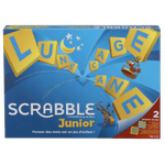 Scrabble Junior - Jeux de Lettres et de Chiffres - Rouge et Noir