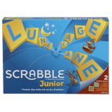 Scrabble Junior - Jeux de Lettres et de Chiffres - Rouge et Noir