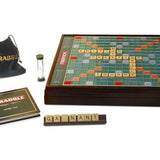 Scrabble Prestige - Jeux de Lettres et de Chiffres cadeau sénior - Rouge et Noir