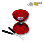 Set Diabolo Crystal - Roulement à billes - extérieur - Rouge et Noir