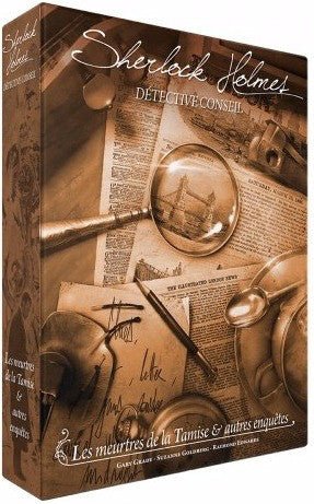 Sherlock Holmes - Détective conseil - Jeu de plateau de stratégie coopératif - Rouge et Noir